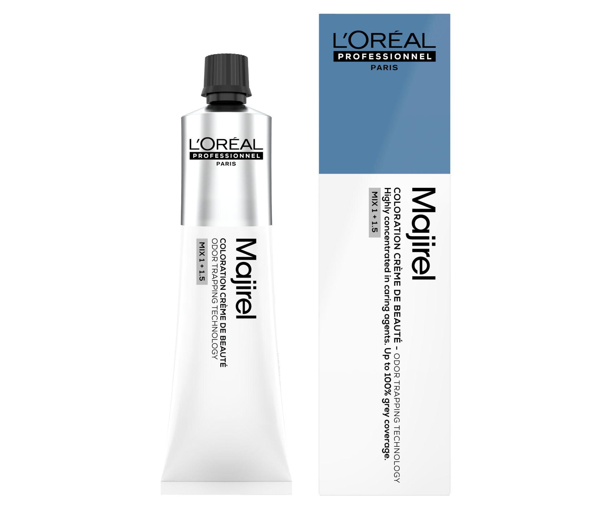 E-shop Farba na vlasy Loréal Professionnel Majirel 60 ml - 7.11 blond popolavo hlboká - L’Oréal Professionnel + darček zadarmo