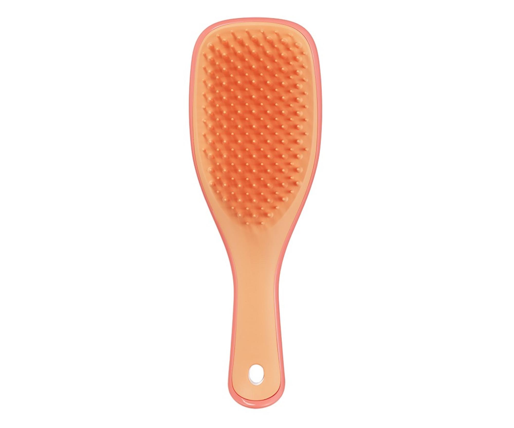 E-shop Cestovná kefa na rozčesávanie vlasov Tangle Teezer Ultimate Detangler Mini Salmon Pink Apricot - lososová ružová/marhuľová + darček zadarmo