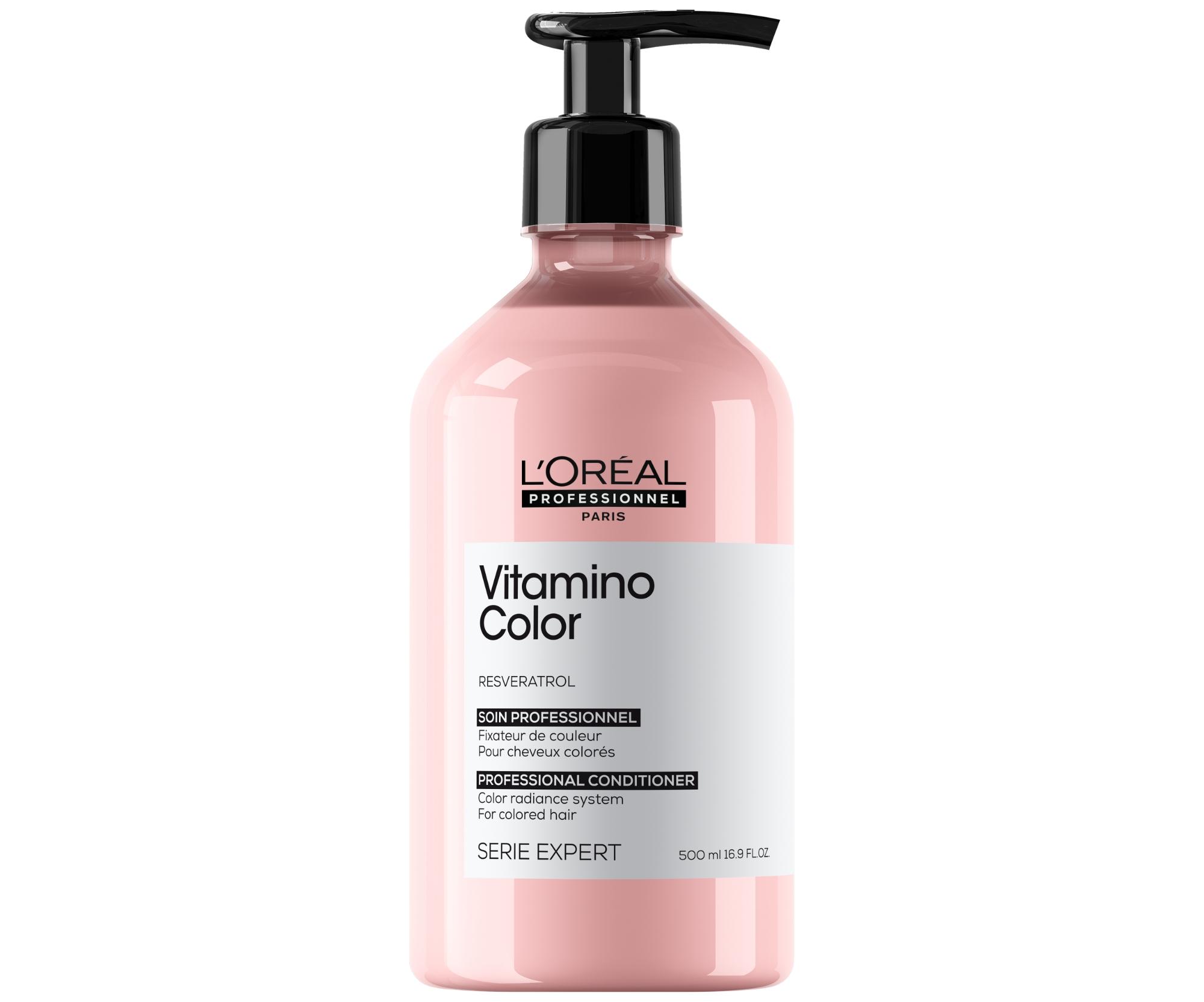 E-shop Starostlivosť pre žiarivú farbu vlasov Loréal Professionnel Serie Expert Vitamino Color - 500 ml - L’Oréal Professionnel + darček zadarmo