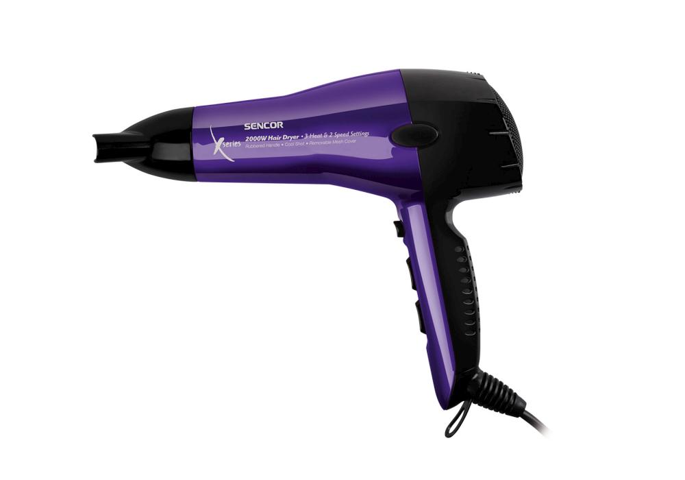 E-shop Fén na vlasy Sencor SHD 6600V - fialový, 2000 W + darček zadarmo
