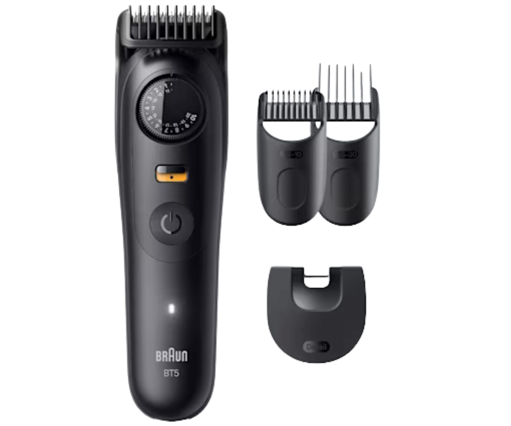 E-shop Zastrihávač fúzov Braun Series 5 BT5520 - čierny + darček zadarmo
