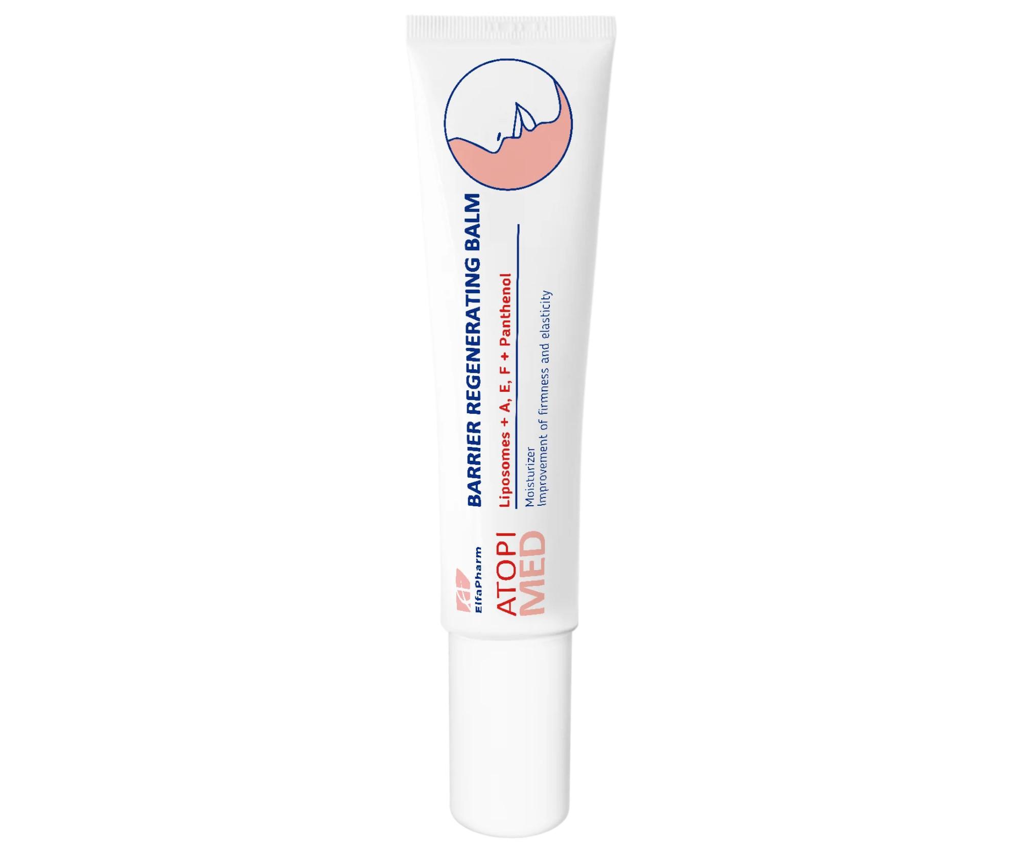 Revitalizačný balzam na pery Elfa Pharm Atopi Med Barrier Regenerating Balm - 15 ml