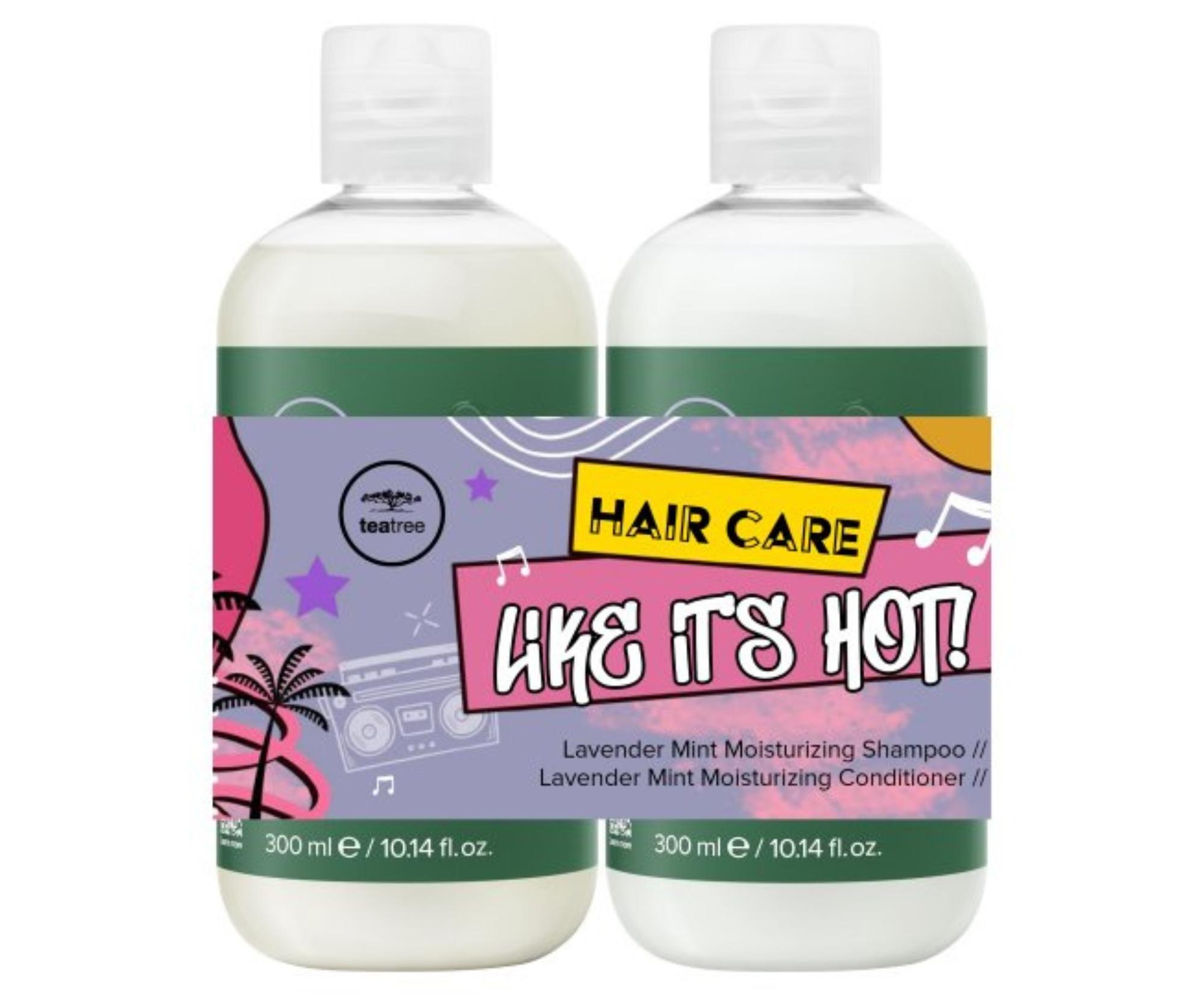 Sada pre hydratáciu vlasov Paul Mitchell Tea Tree Lavender Mint Like It's Hot + darček zadarmo