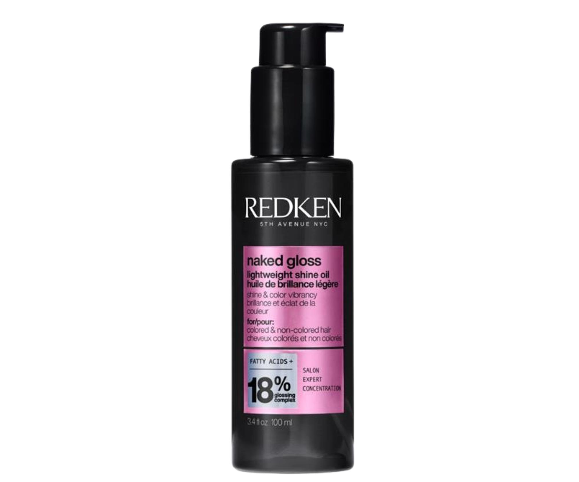 E-shop Ľahký olej pre lesk a žiarivú farbu vlasov Redken Acidic Color Gloss Naked Gloss - 100 ml + darček zadarmo