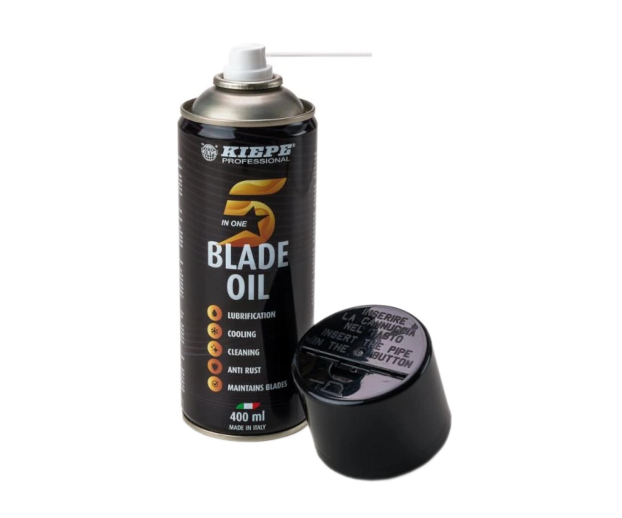 E-shop Multifunkčný sprej na strihacie hlavice Kiepe Professional 5in1 Blade Oil - 400 ml + darček zadarmo