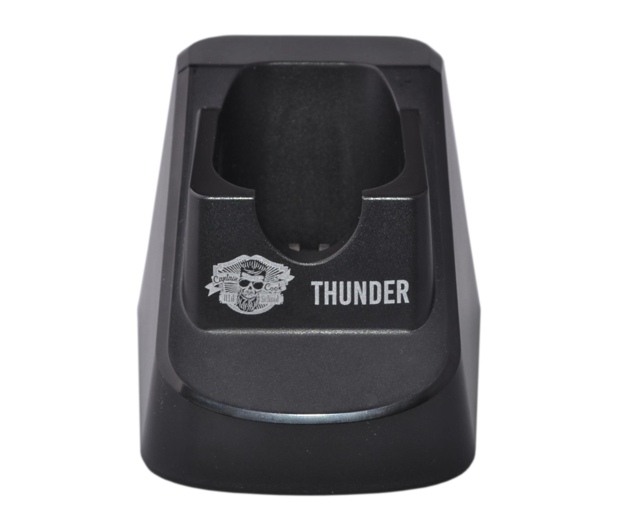 E-shop Nabíjací stojan Captain Cook pre strojček Thunder 06666 - čierny