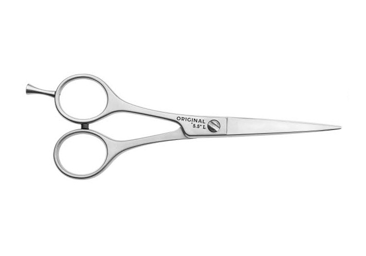E-shop Kadernícke nožnice pre ľavákov Original Best Buy, 5,5 "- strieborné (7077755) + darček zadarmo