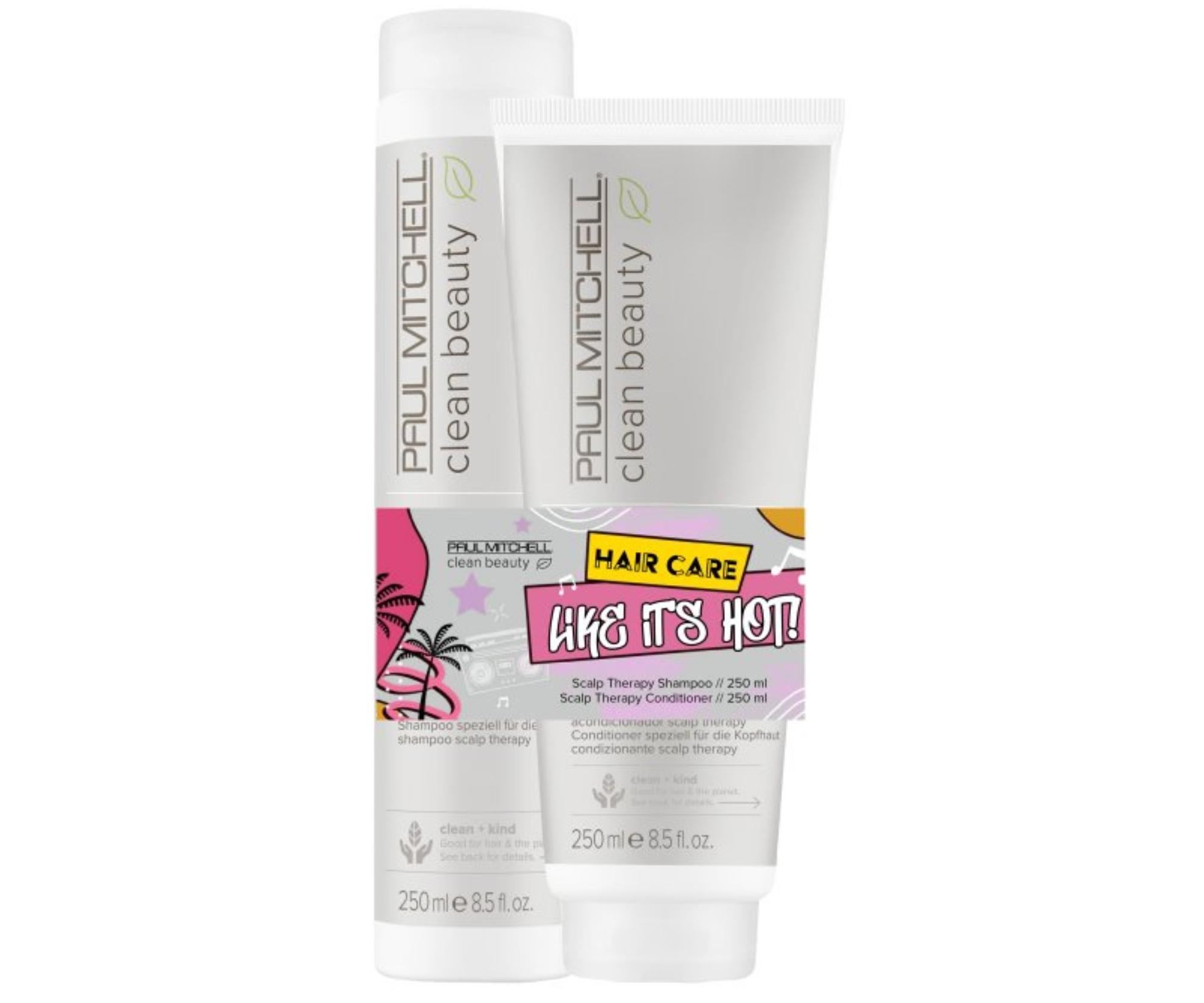 E-shop Sada na citlivú vlasovú pokožku Paul Mitchell Clean Beauty Scalp Therapy Like It's Hot + darček zadarmo
