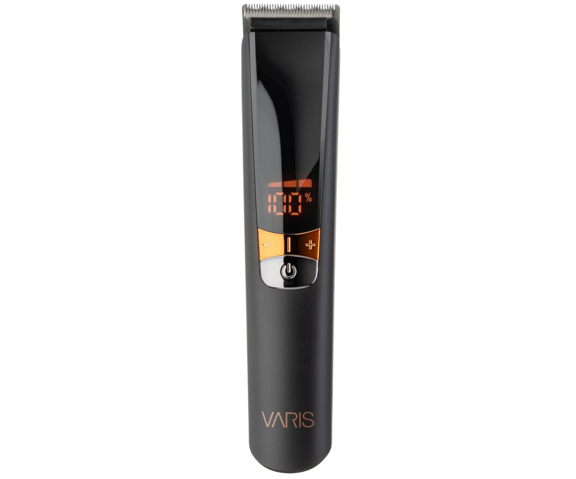 E-shop Profesionálny kontúrovací strojček na vlasy Varis Hair Trimmer VT30 - čierny + darček zadarmo