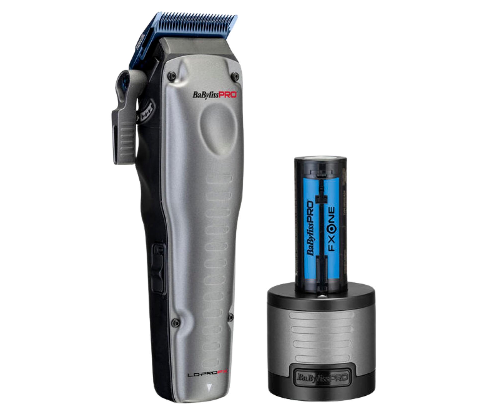 E-shop Profesionálny strojček na vlasy BaByliss Pro FXONE Lo-ProFX Clipper Grey - šedý (FX829E) + darček zadarmo