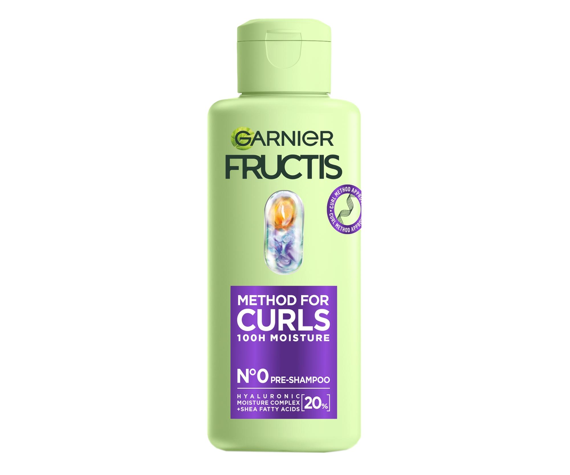 E-shop Hydratačná predšampónová starostlivosť pre suché a vlnité vlasy Garnier Fructis Method For Curls N°0 Pre-Shampoo - 200 ml + darček zadarmo