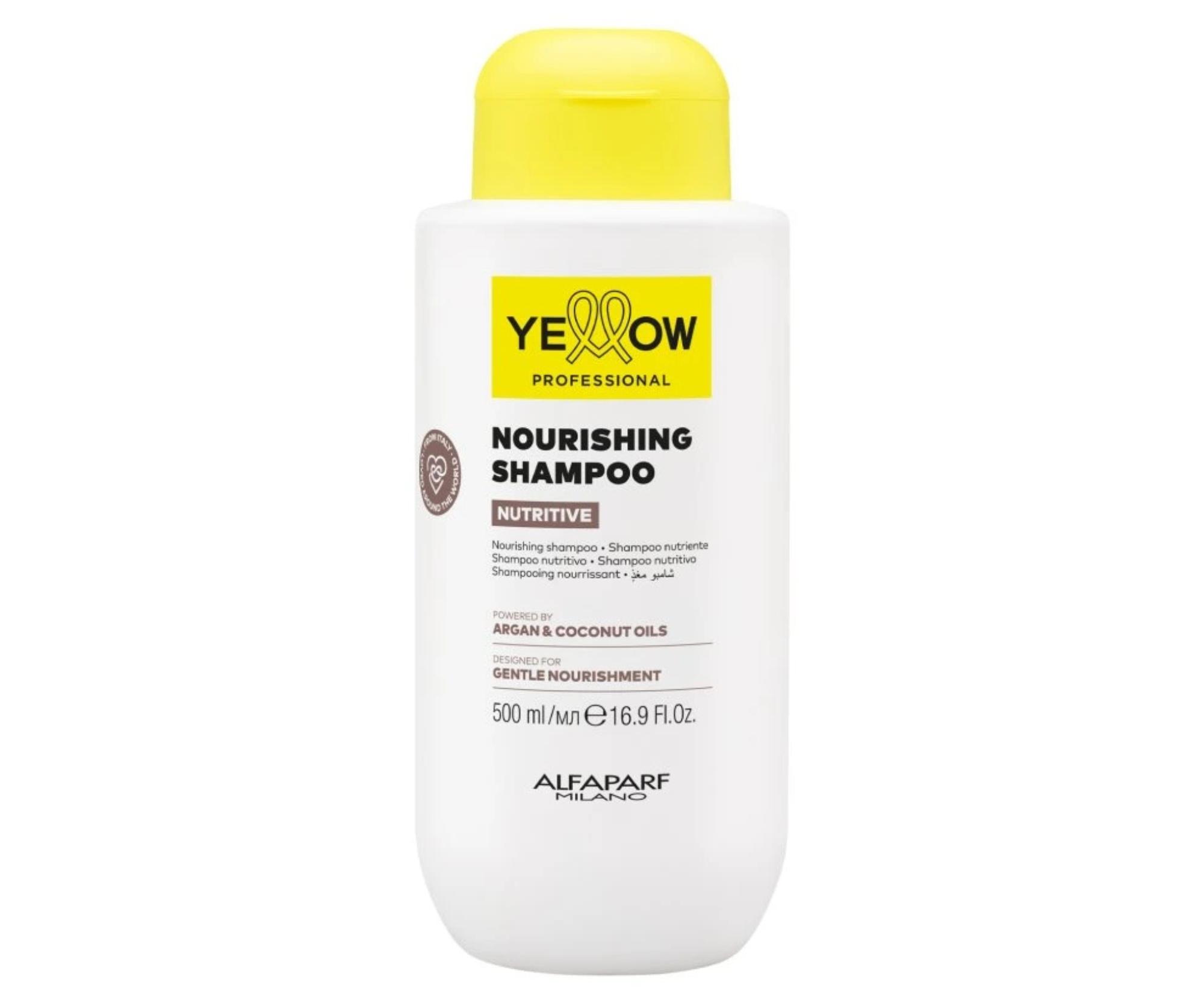 E-shop Vyživujúci šampón pre suché a krehké vlasy Yellow Professional Nutritive Nourishing Shampoo - 500 ml + darček zadarmo