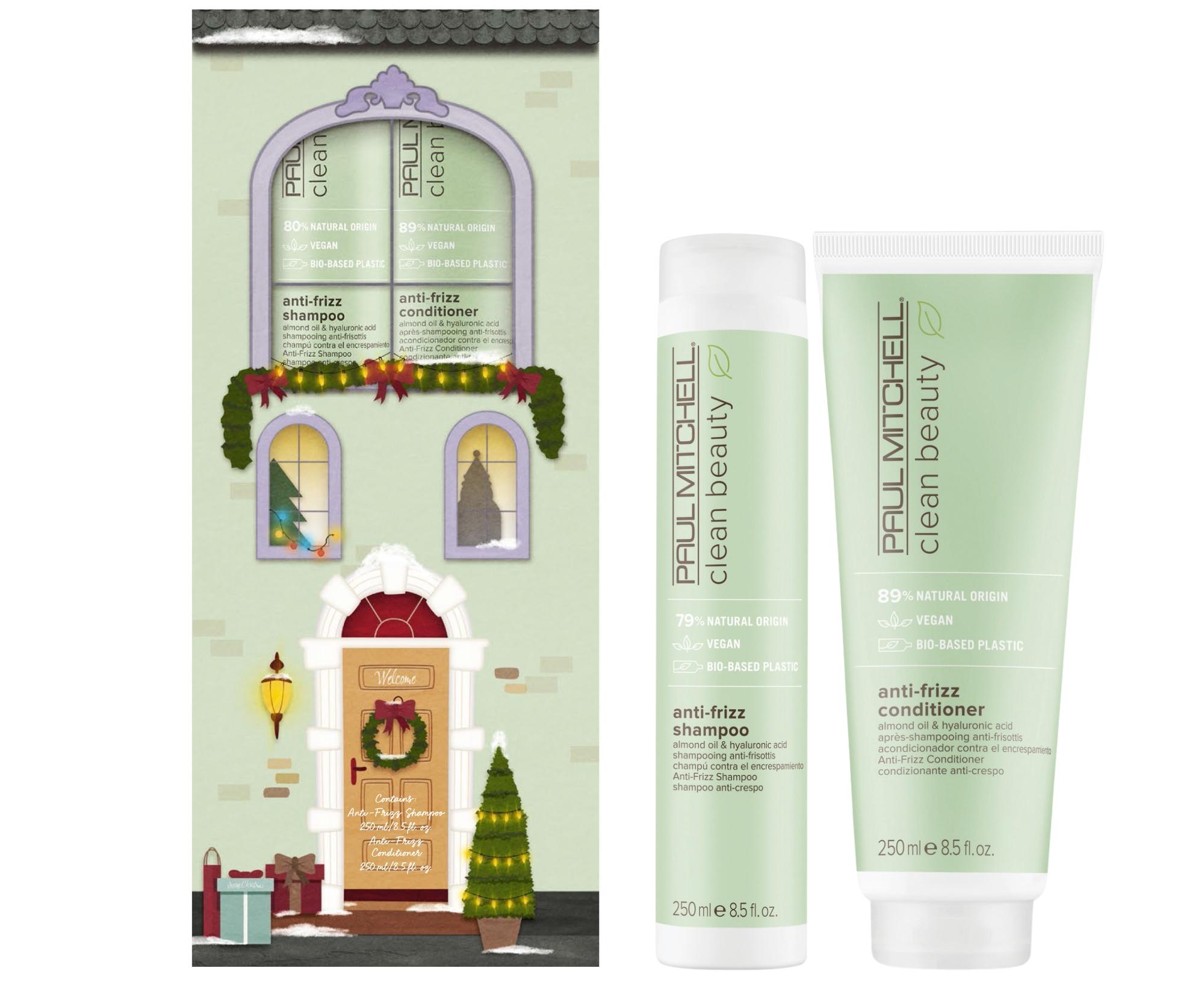 E-shop Sada pre nepoddajné vlasy Paul Mitchell Clean Beauty Anti-Frizz Duo + darček zadarmo