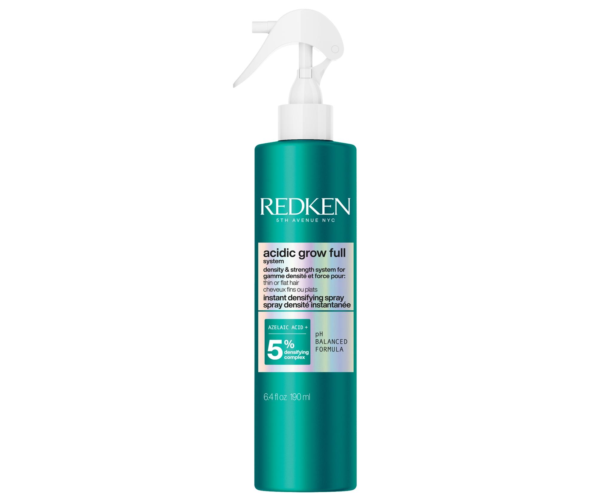 E-shop Sprej pre objem vlasov od korienkov Redken Acidic Grow Full System Instant Densifying Spray - 190 ml + darček zadarmo