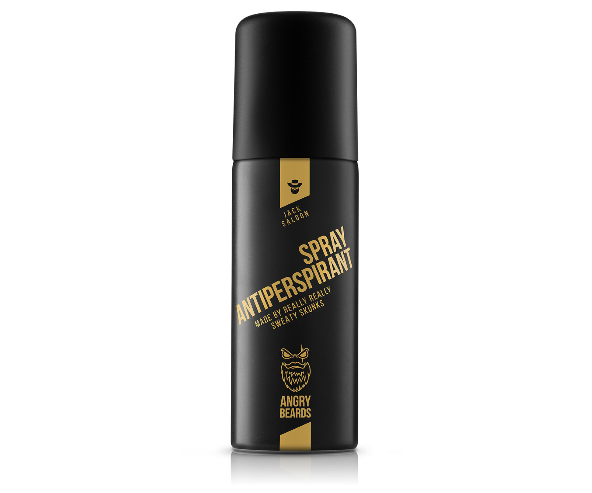 E-shop Pánsky antiperspirant Angry Beards Spray Antiperspirant Jack Saloon - 50 ml + darček zadarmo