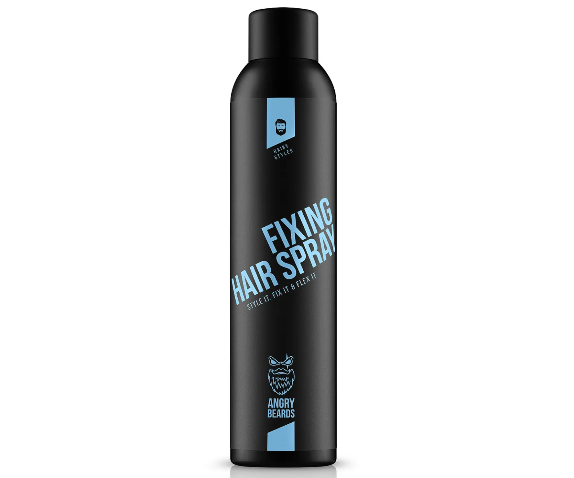 E-shop Pánsky fixačný lak na vlasy Angry Beards Hairy Styles Fixing Hair Spray - 300 ml + darček zadarmo