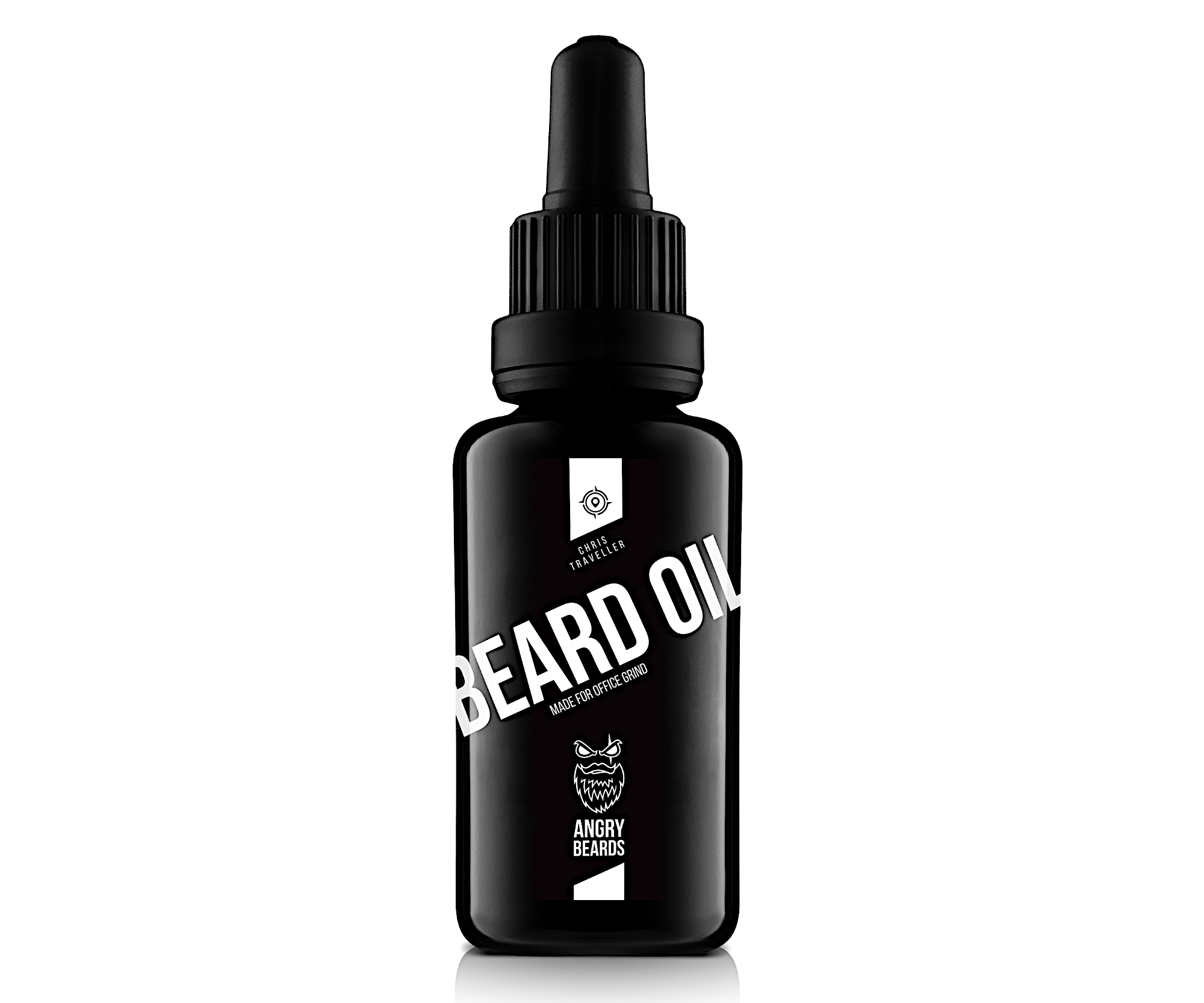 E-shop Vyživujúci olej na fúzy Angry Beards Christopher the Traveller - 30 ml (OLEJ-TRAVELLER-30) + darček zadarmo