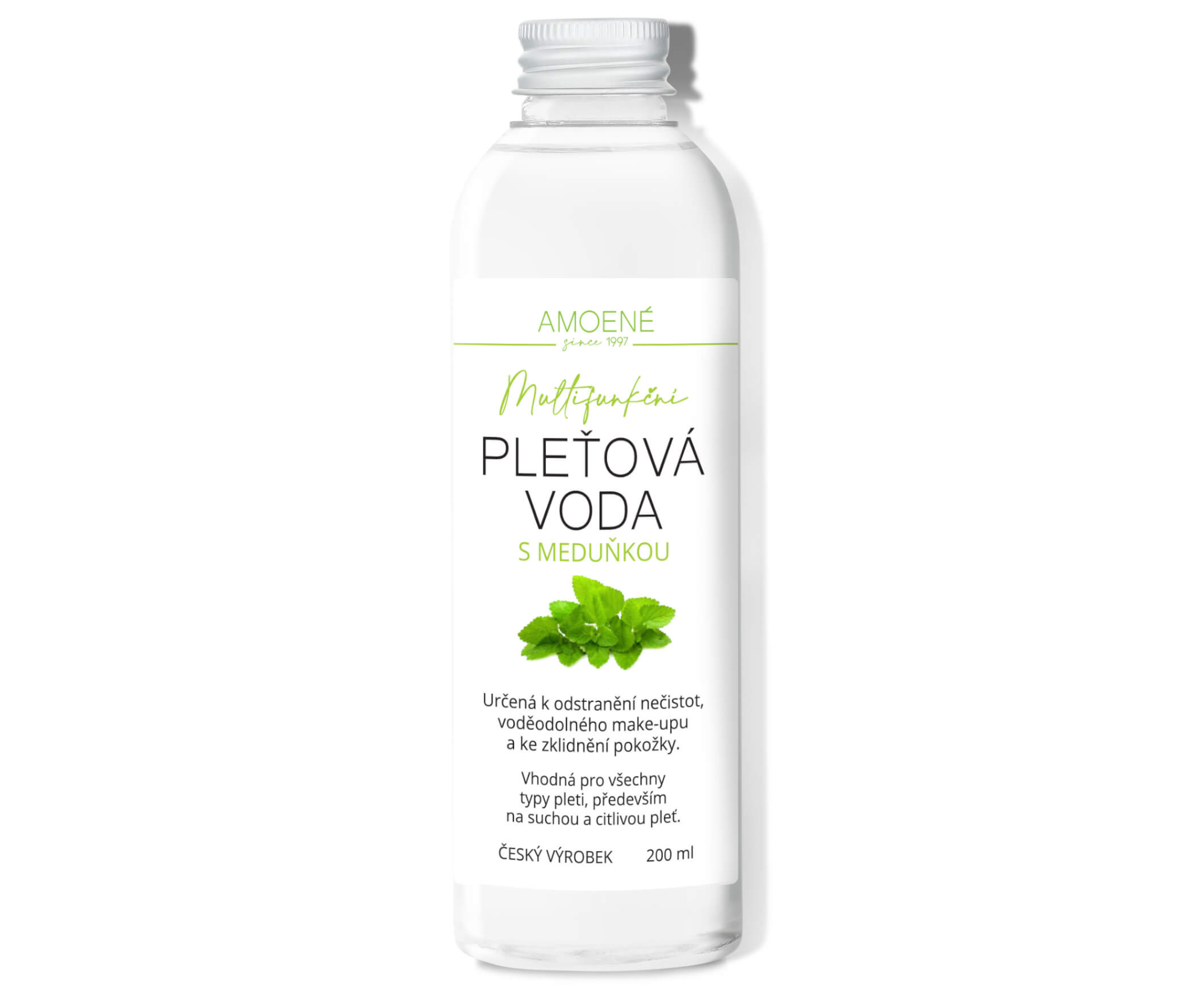 E-shop Multifunkčná odličovacia pleťová voda s medovkou Amoené - 200 ml + darček zadarmo