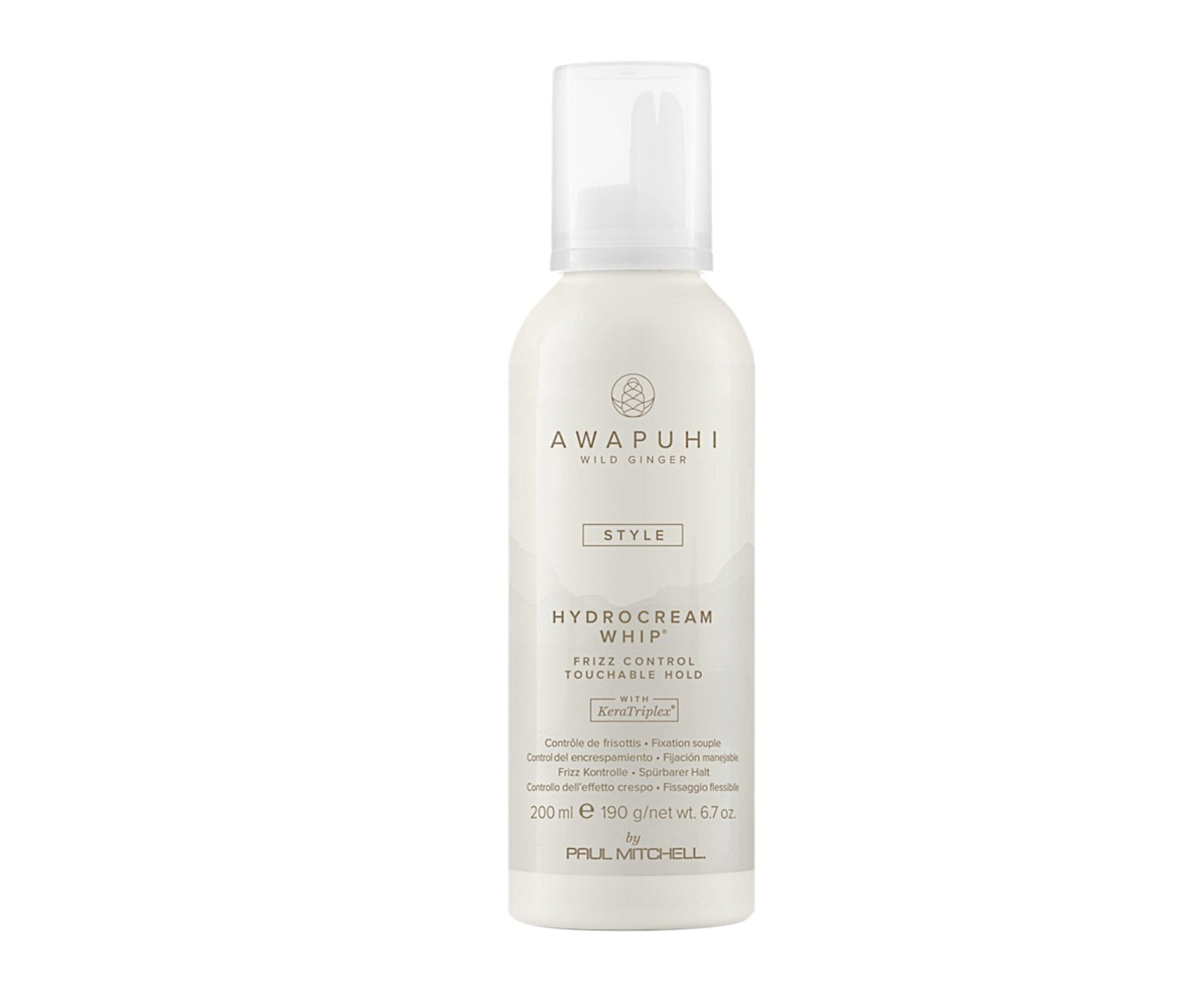 E-shop Stylingová pena proti krepovateniu vlasov Awapuhi Wild Ginger® Style Hydrocream Whip - 200 ml - Paul Mitchell + darček zadarmo