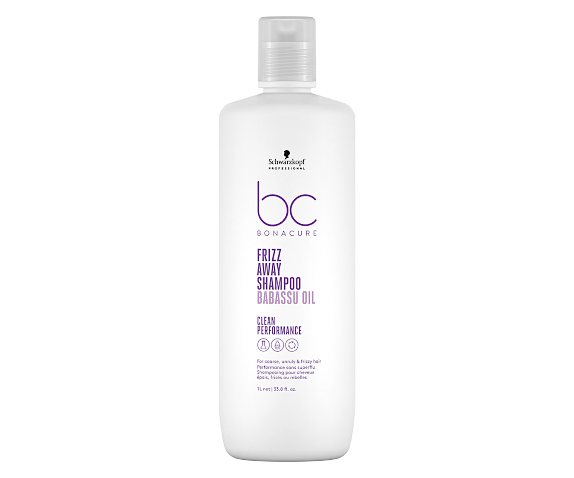 E-shop Šampón pre nepoddajné a krepovaté vlasy Schwarzkopf Professional BC Bonacure Frizz Away - 1000 ml (2825321) + darček zadarmo