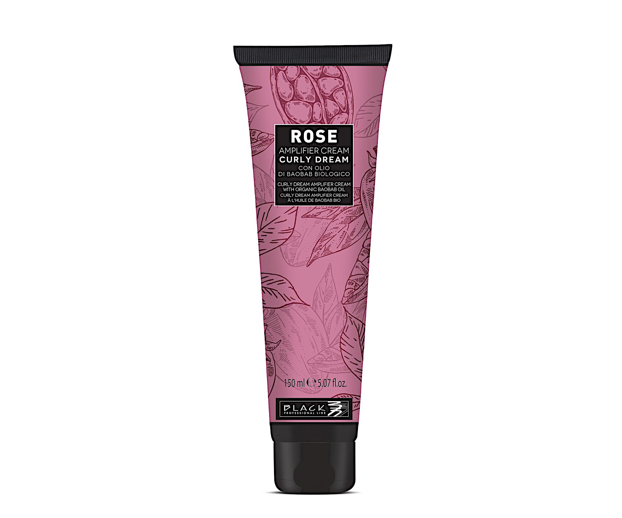 E-shop Modelovací krém na vlnité a kučeravé vlasy Black Rose Curly Dream Amplifier Cream - 150 ml (300011) + darček zadarmo
