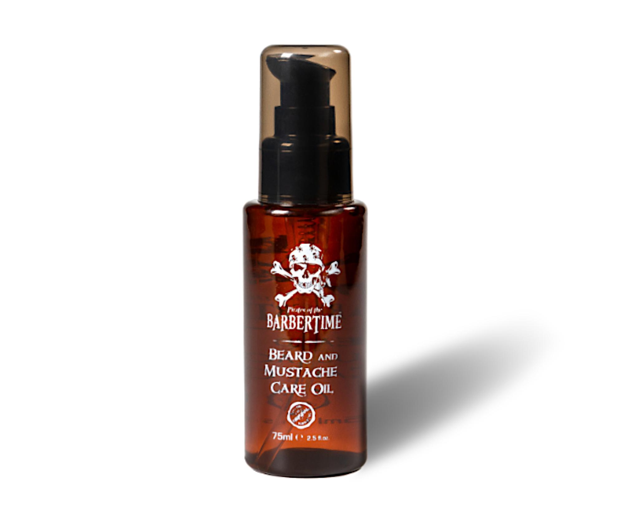 E-shop Ošetrujúci olej na fúzy Barbertime Beard and Mustache Care Oil - 75 ml - Pirates of the Barbertime + darček zadarmo