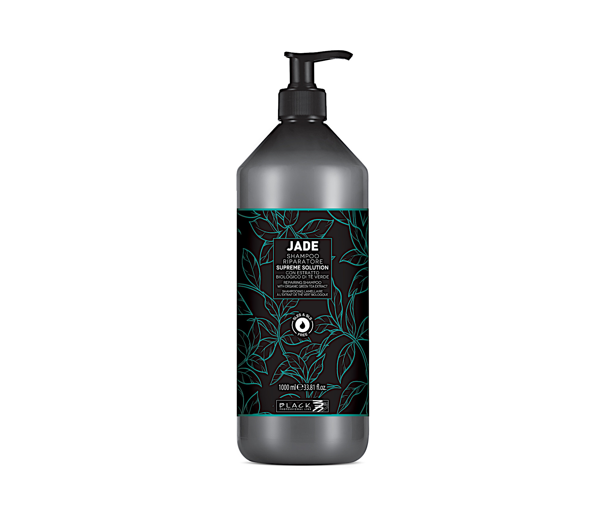 E-shop Hydratačný a regeneračný šampón Black Jade Supreme Solution Shampoo - 1000 ml (1092) + darček zadarmo