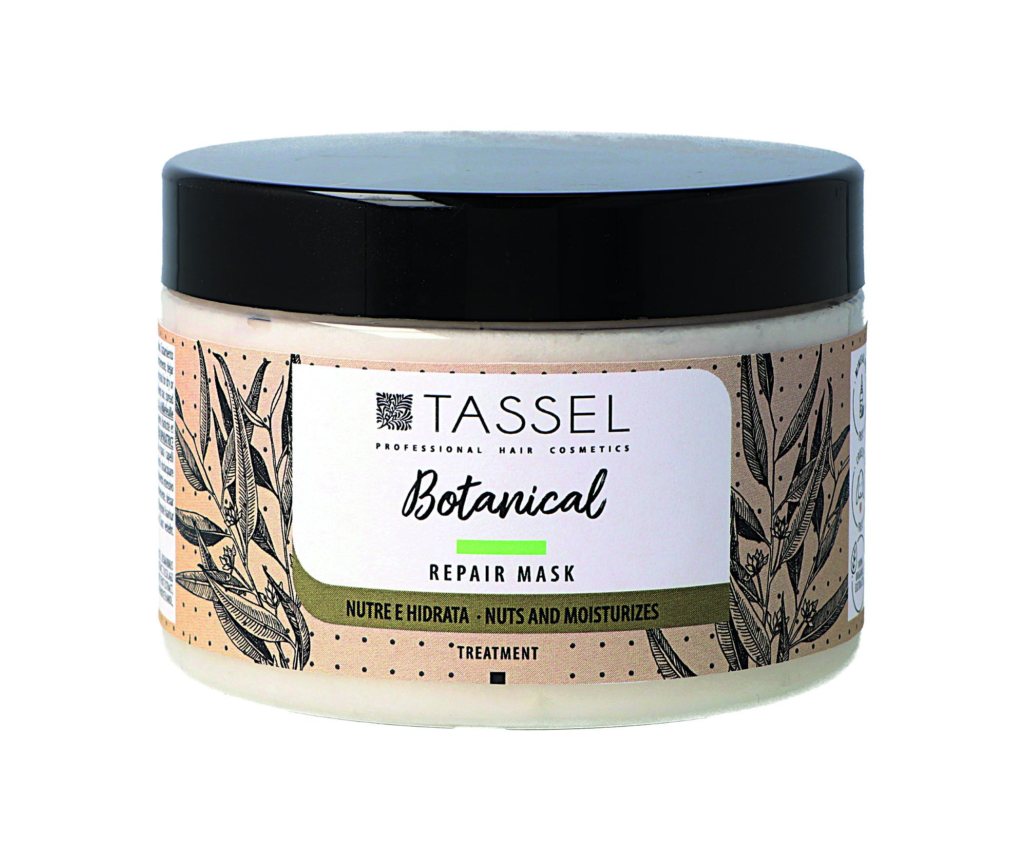 E-shop Maska na suché a poškodené vlasy Tassel Cosmetics Botanical Repair Mask - 300 ml (07610) + darček zadarmo