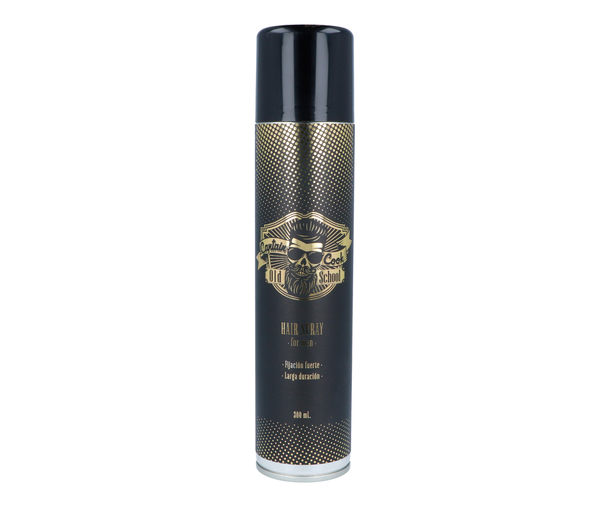 E-shop Pánsky lak na vlasy so silnou fixáciou Captain Cook Old School Hair Spray - 300 ml (07129) + darček zadarmo