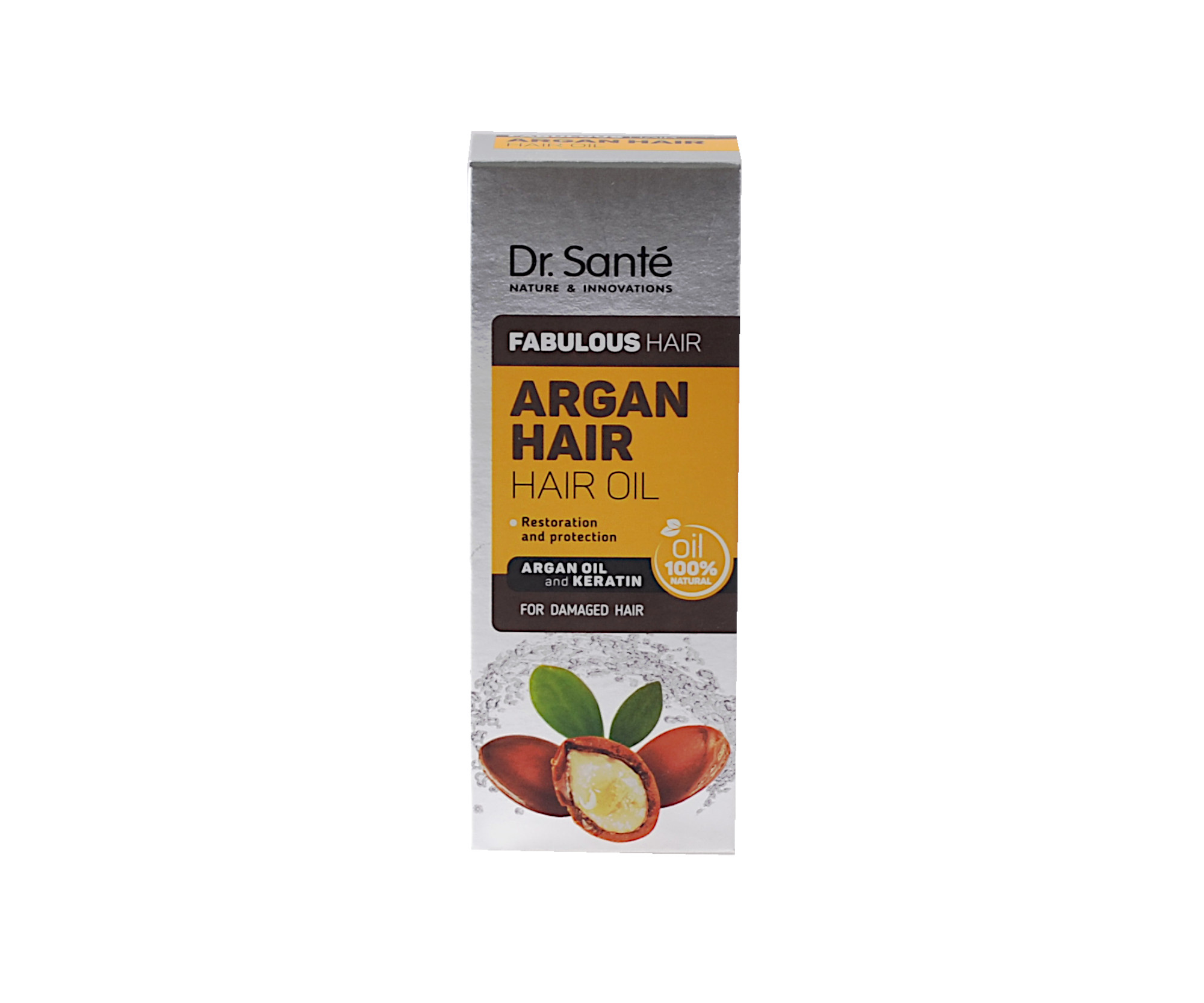 E-shop Vlasový olej pre posilnenie slabých vlasov Dr. Santé Argan - 50 ml (E5117) + darček zadarmo
