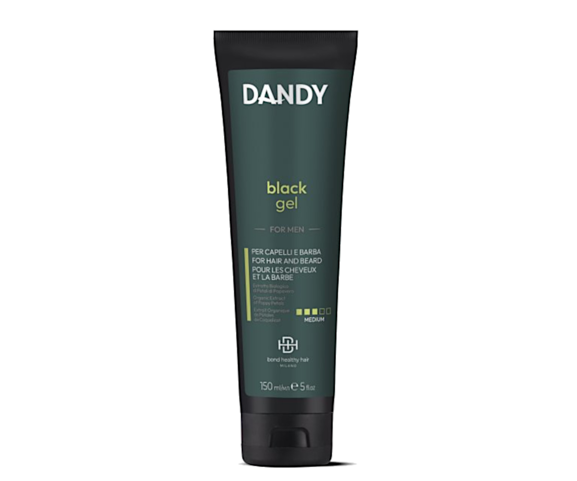 E-shop Gél na dotónovanie alebo dofarbenie šedých vlasov a fúzov Dandy Beard a Hair For Men - 150 ml (101844) + darček zadarmo