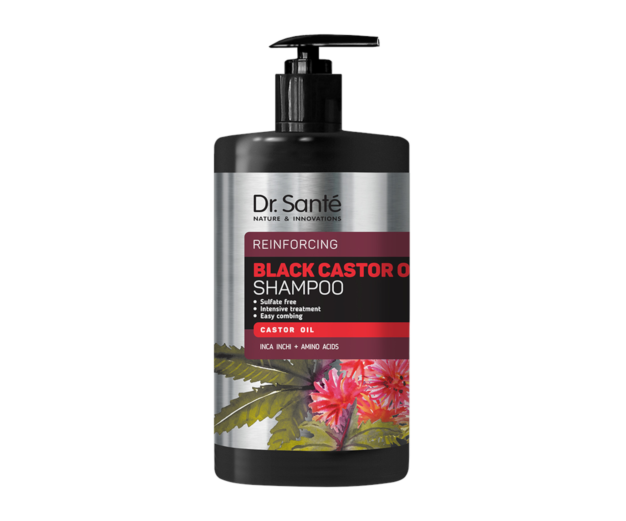 E-shop Posilňujúci šampón s ricínovým olejom Dr. Santé Reinforcing Black Castor Oil Shampoo - 1000 ml + darček zadarmo