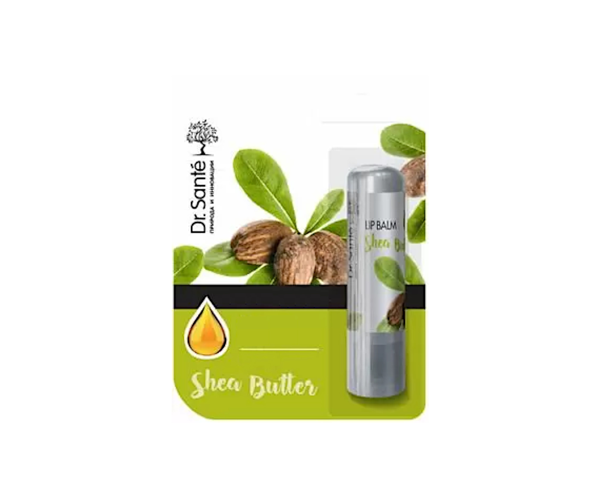 E-shop Balzam na pery s bambuckým maslom Dr. Santé Shea Butter - 3,6 g