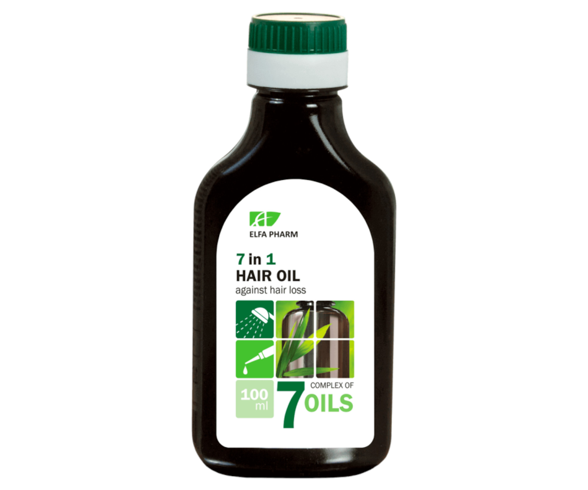 E-shop Vlasový olej proti vypadávaniu vlasov Elfa Pharm 7in1 Hair Oil - 100 ml + darček zadarmo