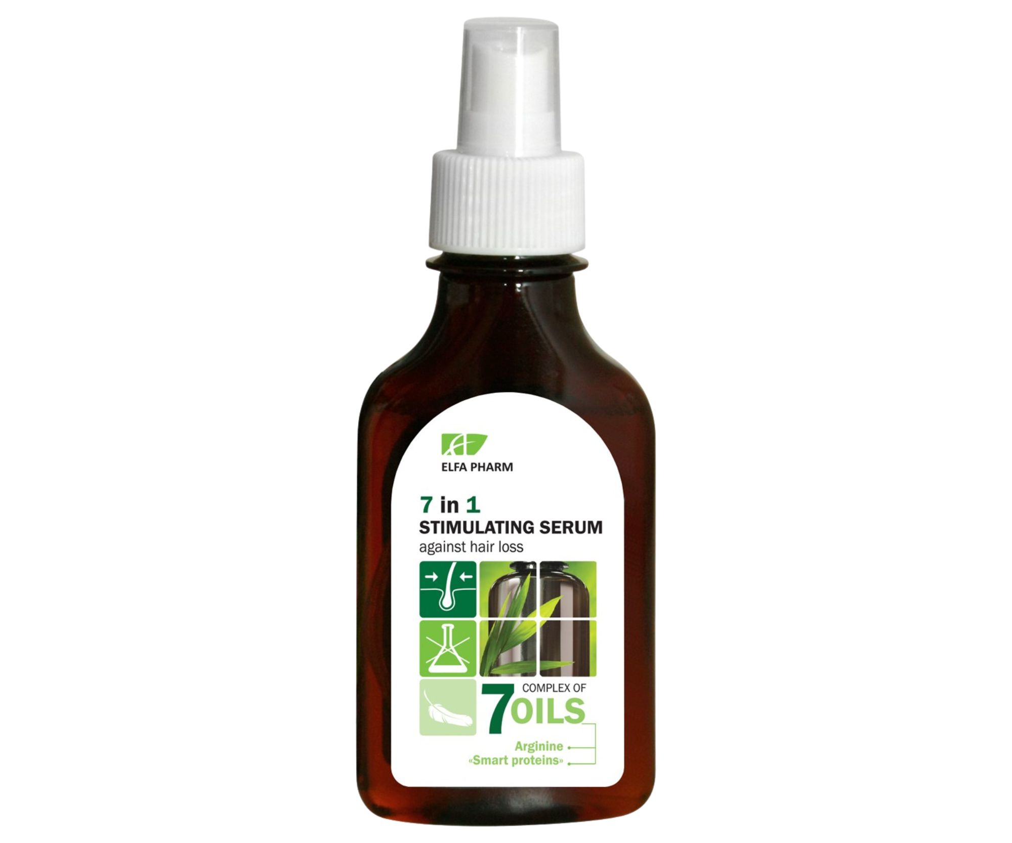 Bezoplachové stimulujúce sérum proti vypadávaniu vlasov Elfa Pharm 7in1 Stimulating Serum - 100 ml
