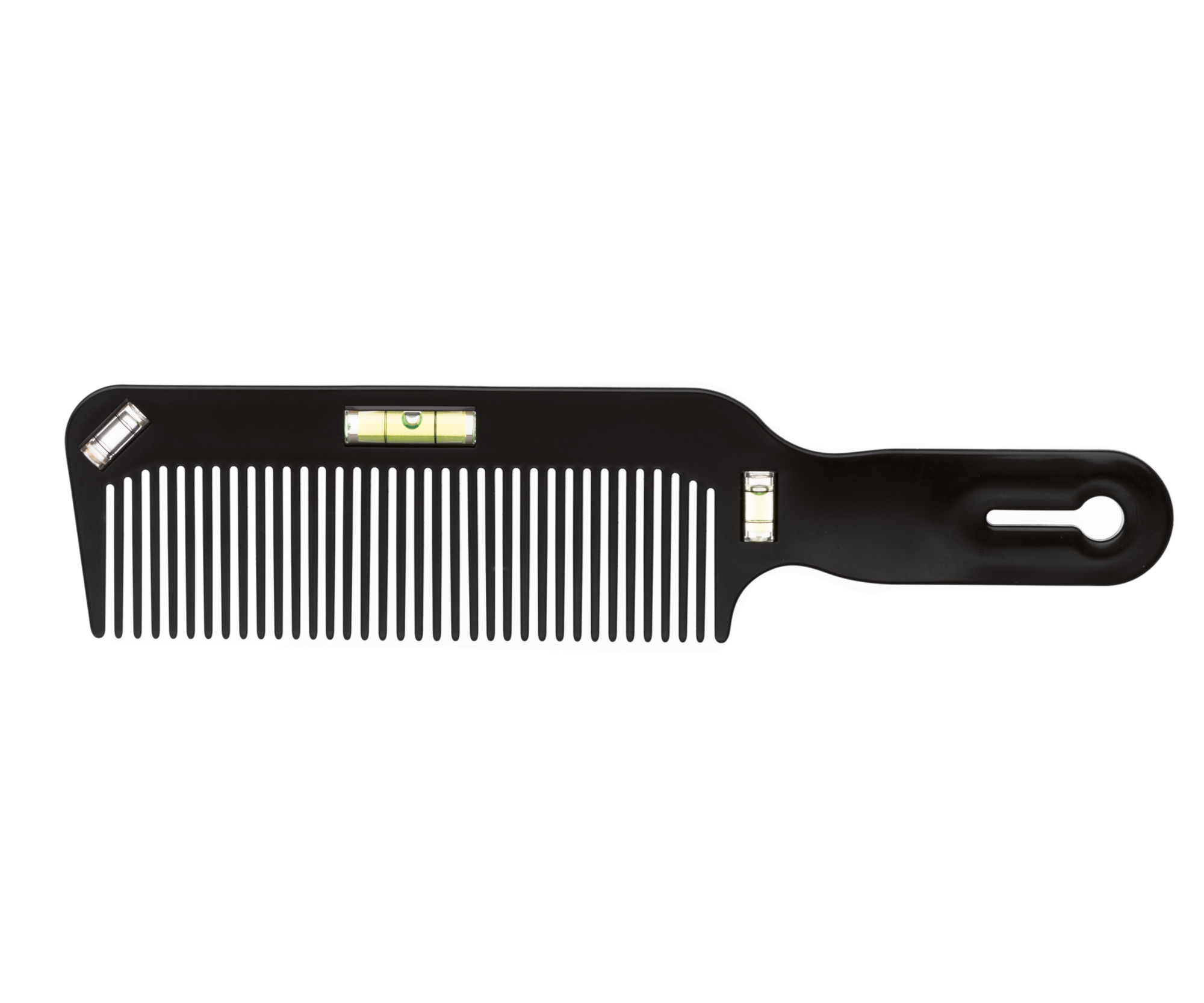 E-shop Hrebeň s vodováhou Eurostil Professional Comb With Levels - 22 cm (04349) + darček zadarmo