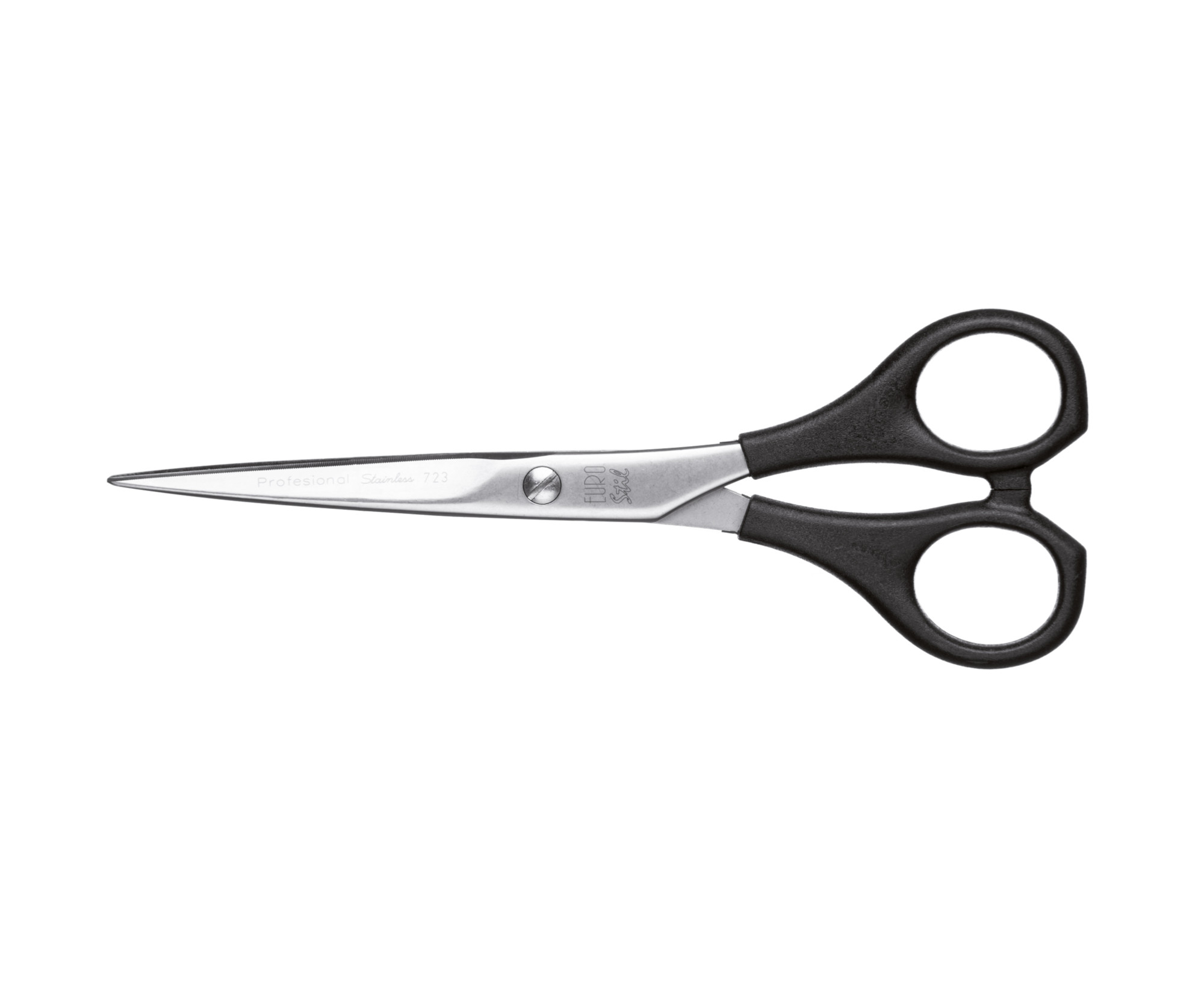 E-shop Kadernícke nožnice s plastovou rukoväťou a mikroozubením Eurostil Professional 6" (00723) + darček zadarmo