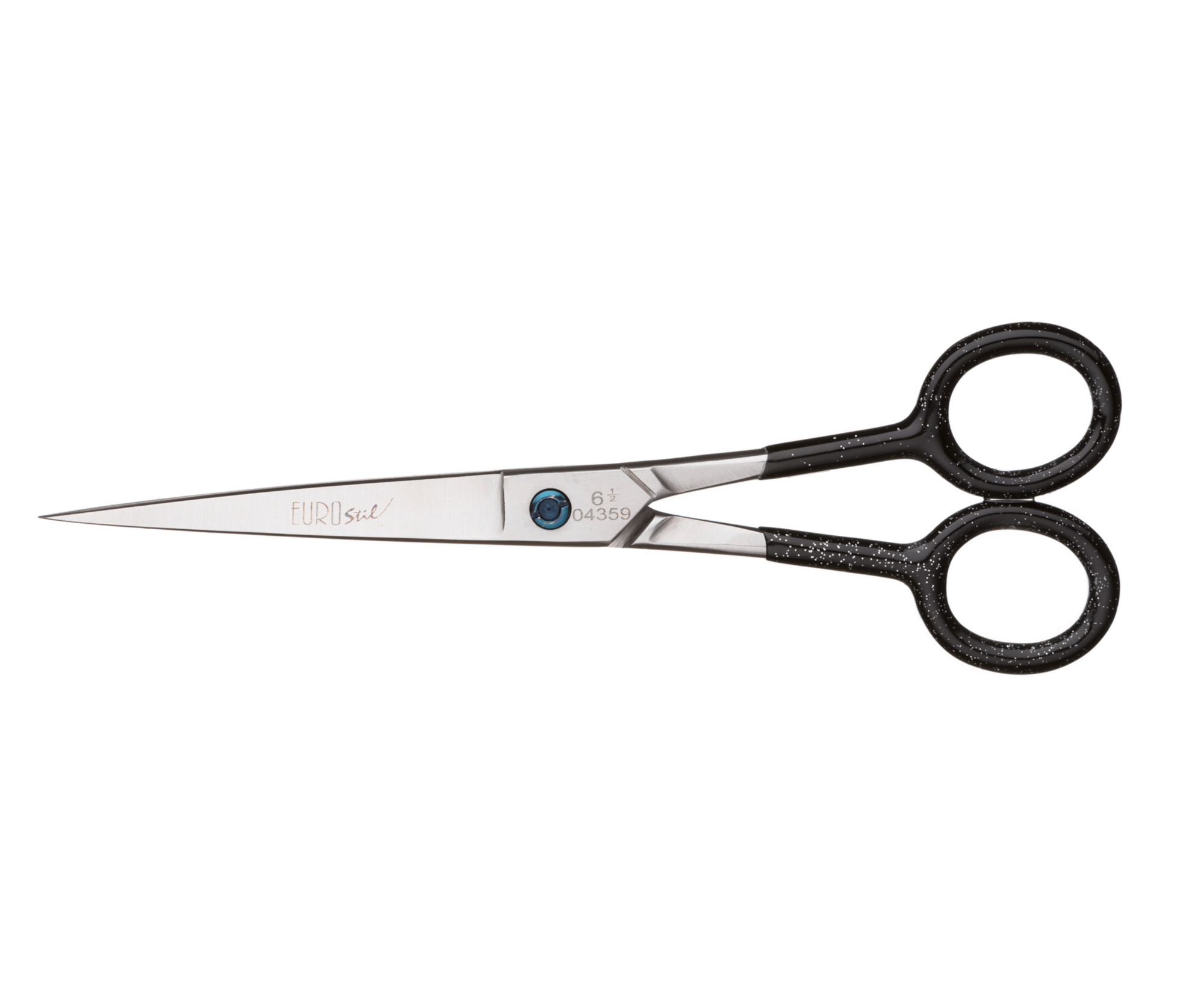 E-shop Kadernícke nožnice s plastovou rukoväťou a mikroozubením Eurostil Professional Initiation Scissors 6,5" (04359) + darček zadarmo