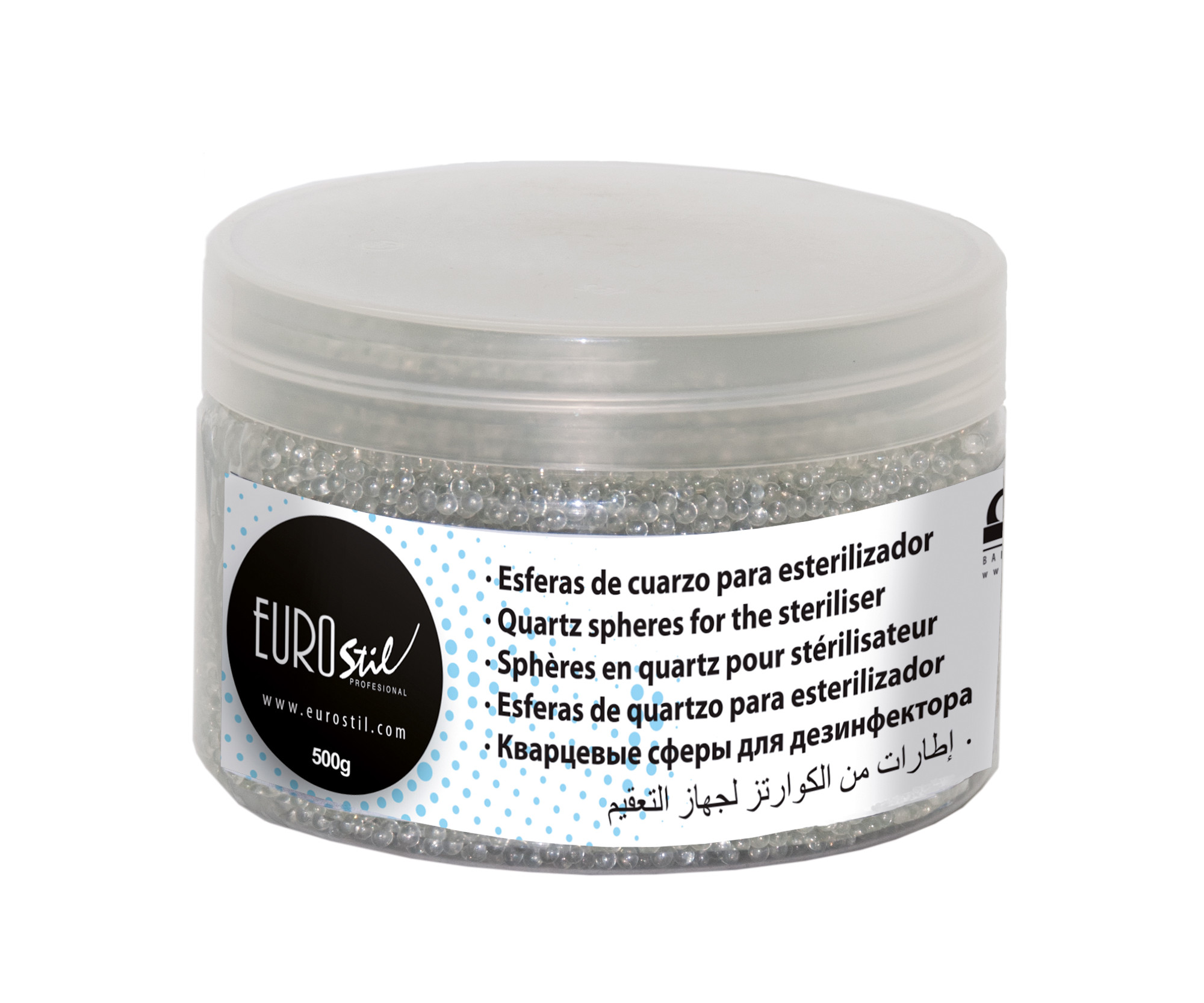 E-shop Guličky do sterilizátora Eurostil Professional - 500 g (06619) + darček zadarmo