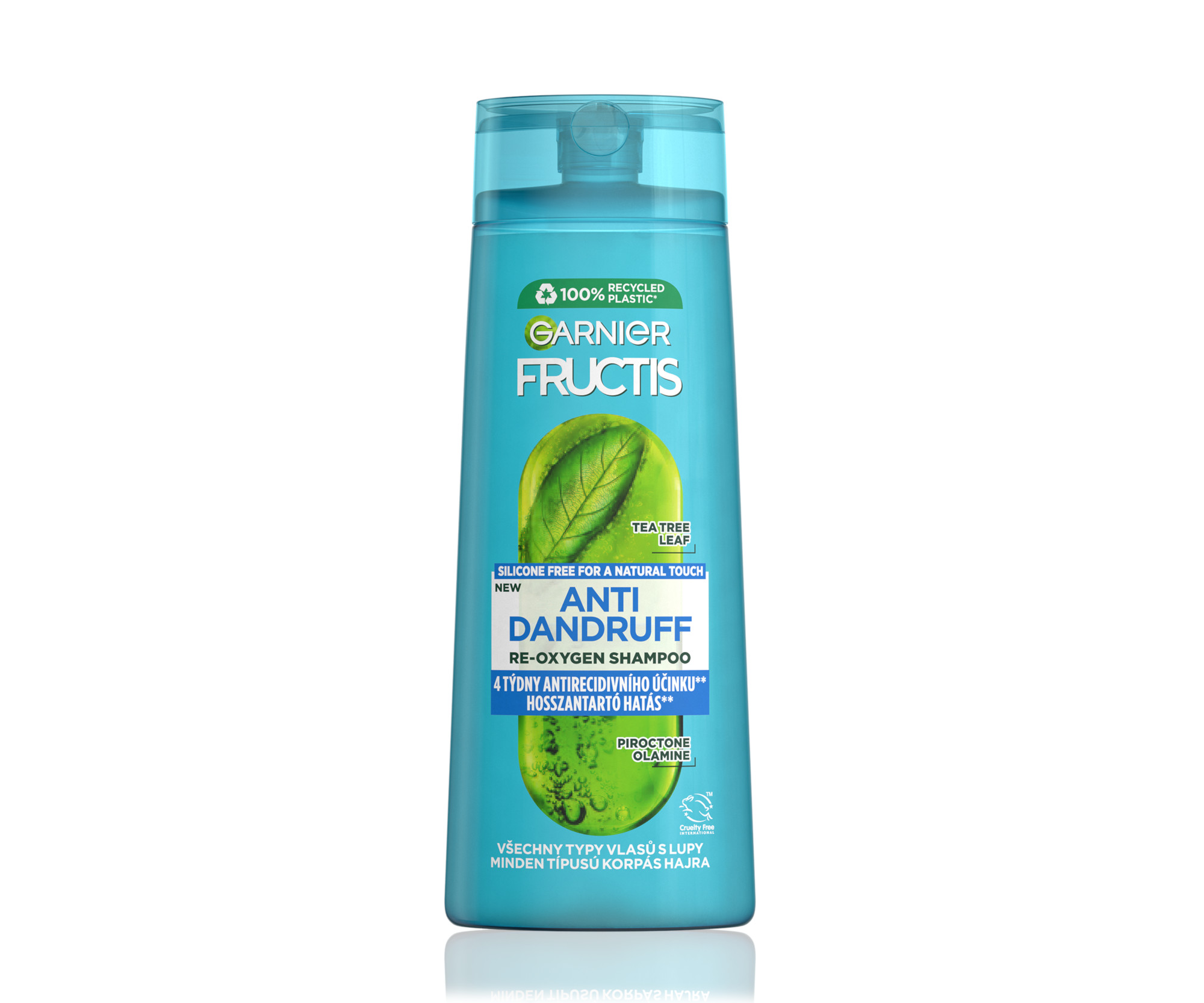 E-shop Čistiaci šampón proti lupinám pre všetky typy vlasov Garnier Fructis Anti Dandruff - 250 ml (C6879600) + darček zadarmo