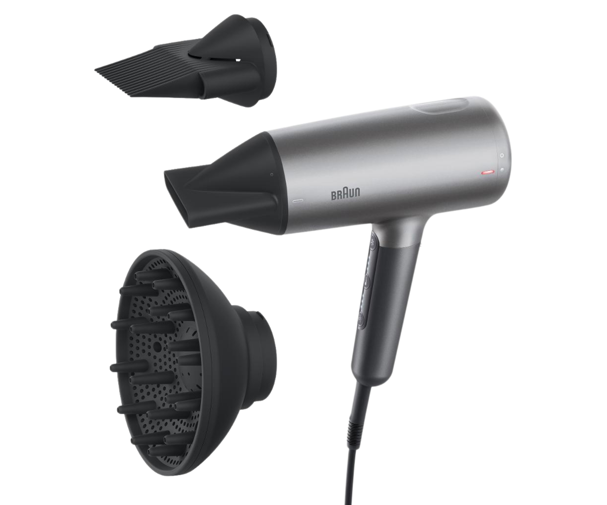 E-shop Fén na vlasy Braun HD435 - 2200 W, sivý + darček zadarmo