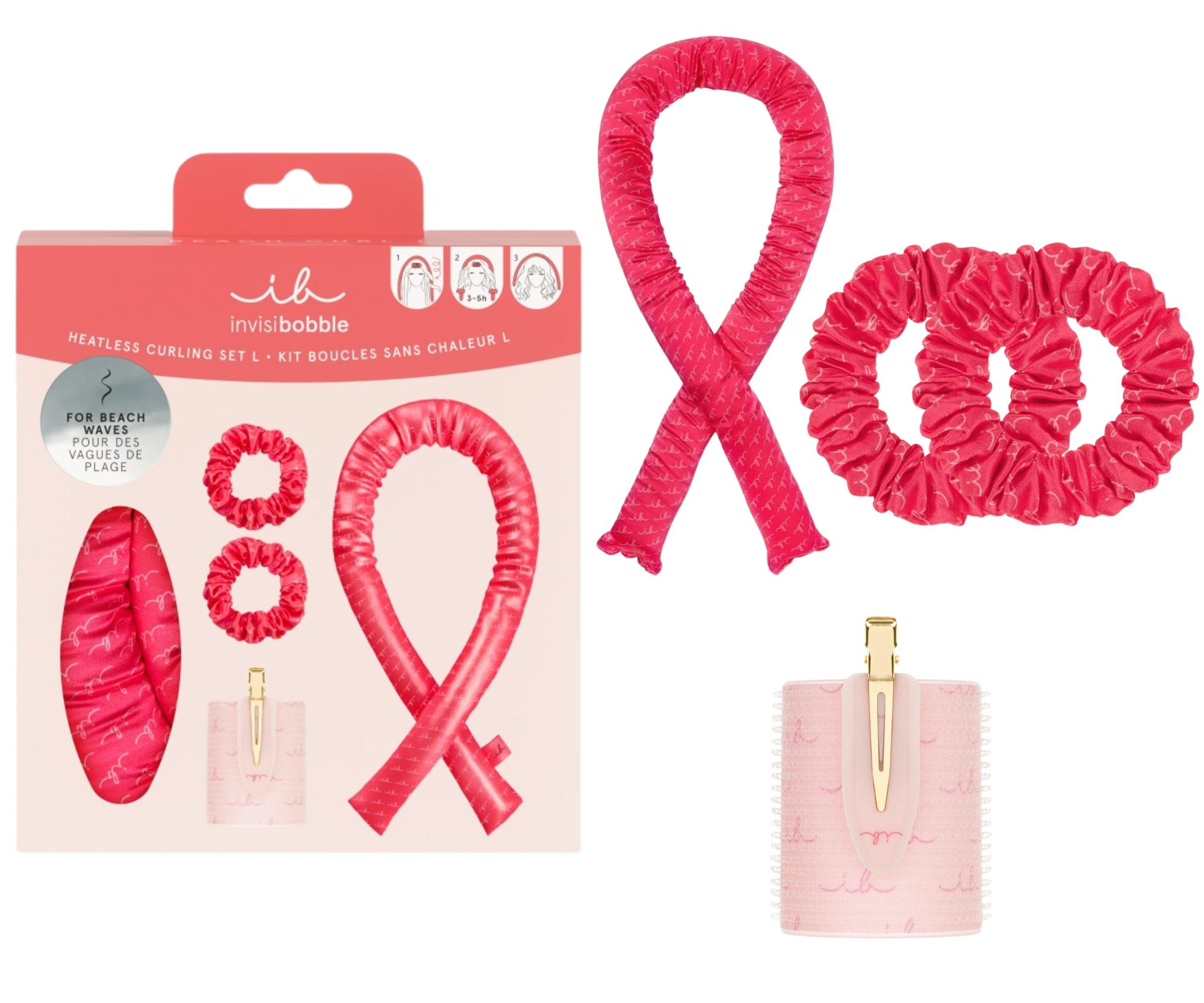 E-shop Set na vytváranie plážových vĺn Invisibobble Beach Curl L Heatless Curling Set + darček zadarmo