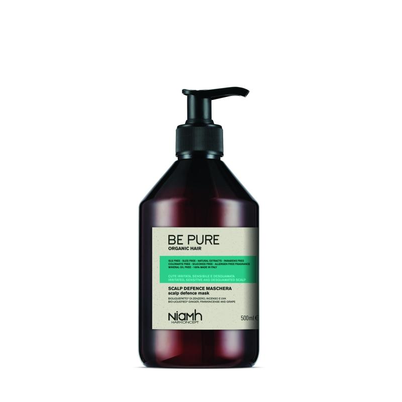 E-shop Maska pre upokojenie pokožky Be Pure Scalp Defence - 500 ml (1369) - Niamh - Hair Koncept + darček zadarmo