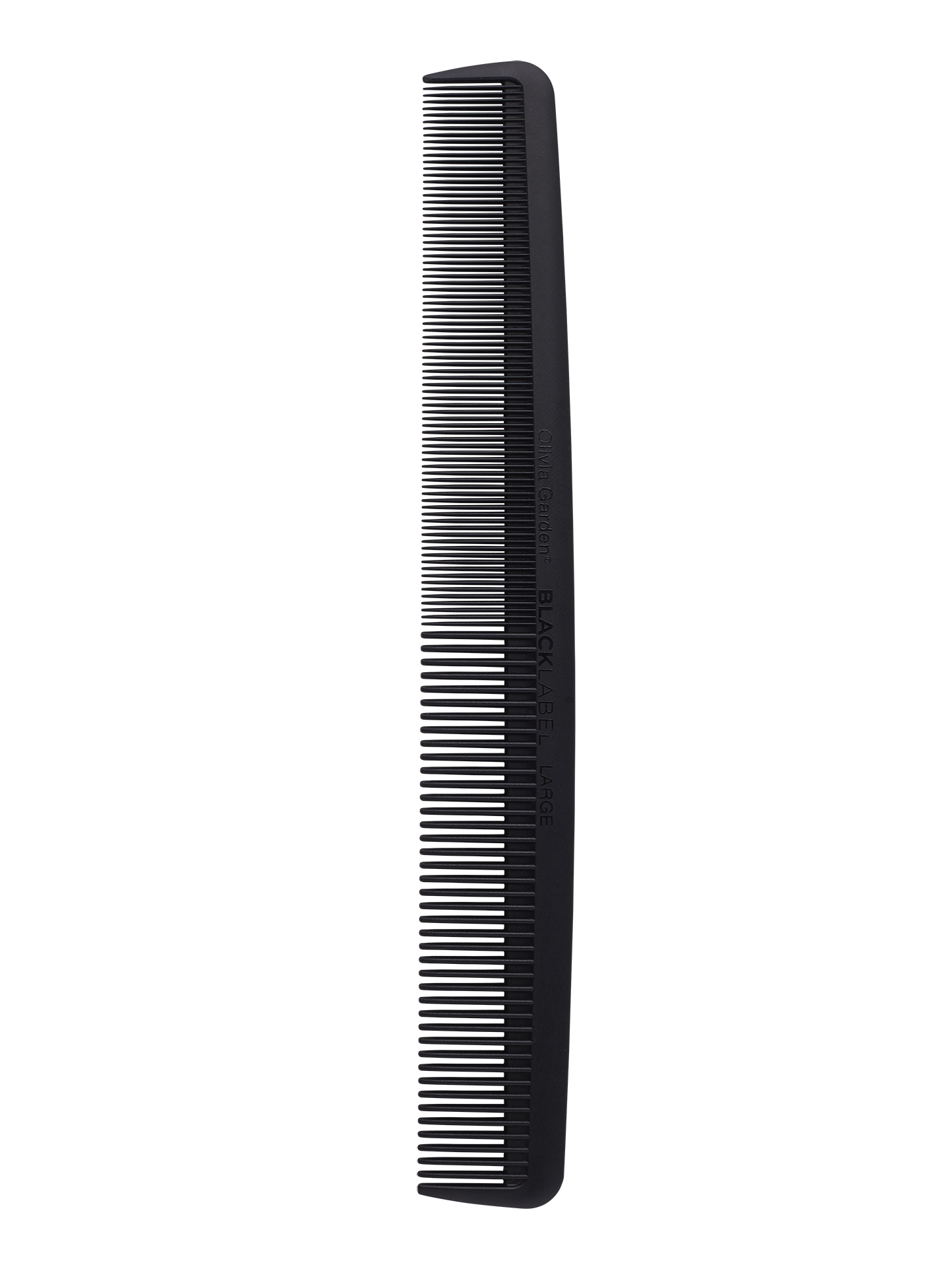 E-shop Karbónový hrebeň na vlasy Olivia Garden Black Label Comb Large - 21,5 cm (BLCL) + darček zadarmo