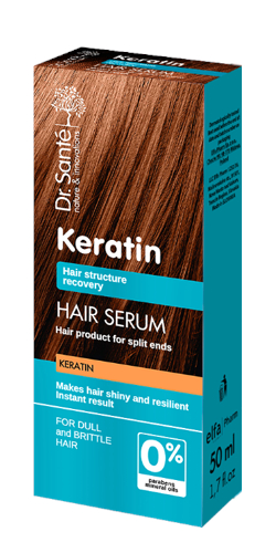 E-shop Olejové sérum pre obnovu matných a krehkých vlasov Dr. Santé Keratin - 50 ml + darček zadarmo