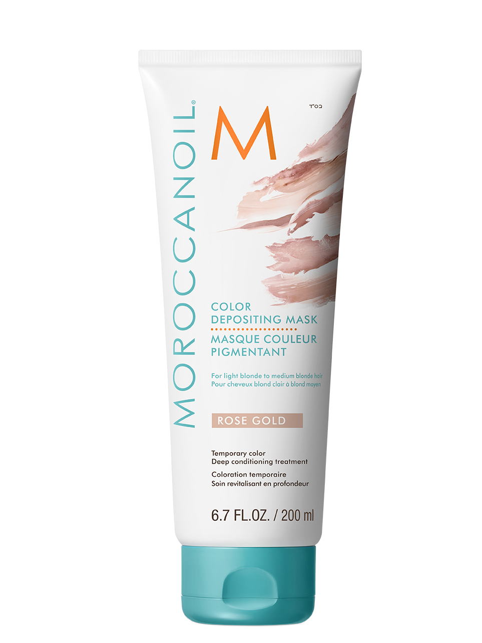 E-shop Tónujúca maska na vlasy Moroccanoil Color Depositing - Rose Gold, 200 ml + darček zadarmo