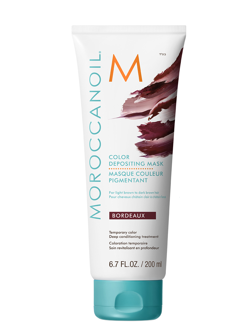 E-shop Tónujúca maska na vlasy Moroccanoil Color Depositing - Bordeaux, 200 ml + darček zadarmo
