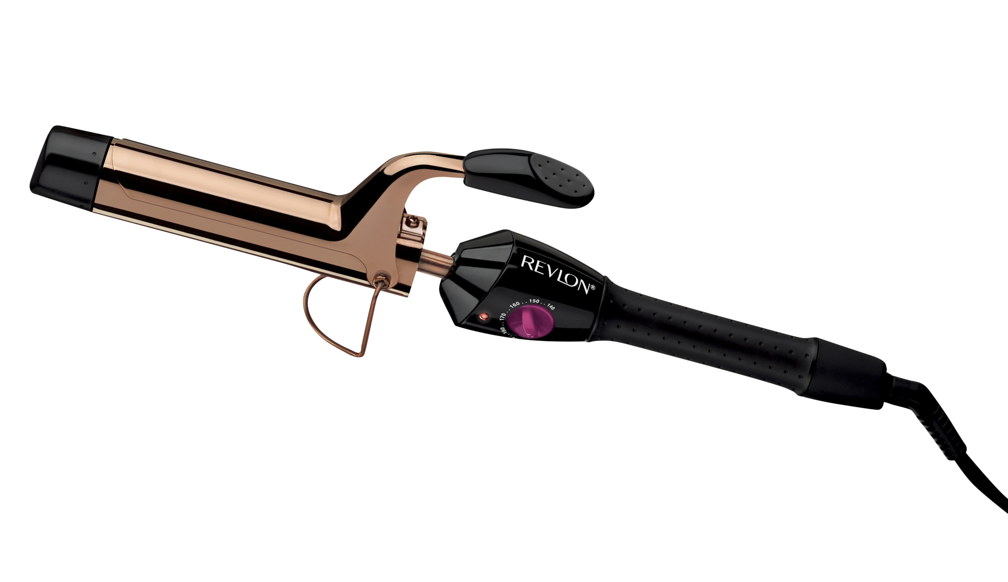 E-shop Kulma na vlasy Revlon Pro Collection Rose Gold Curling Iron - 32 mm (RVIR1159E) + darček zadarmo