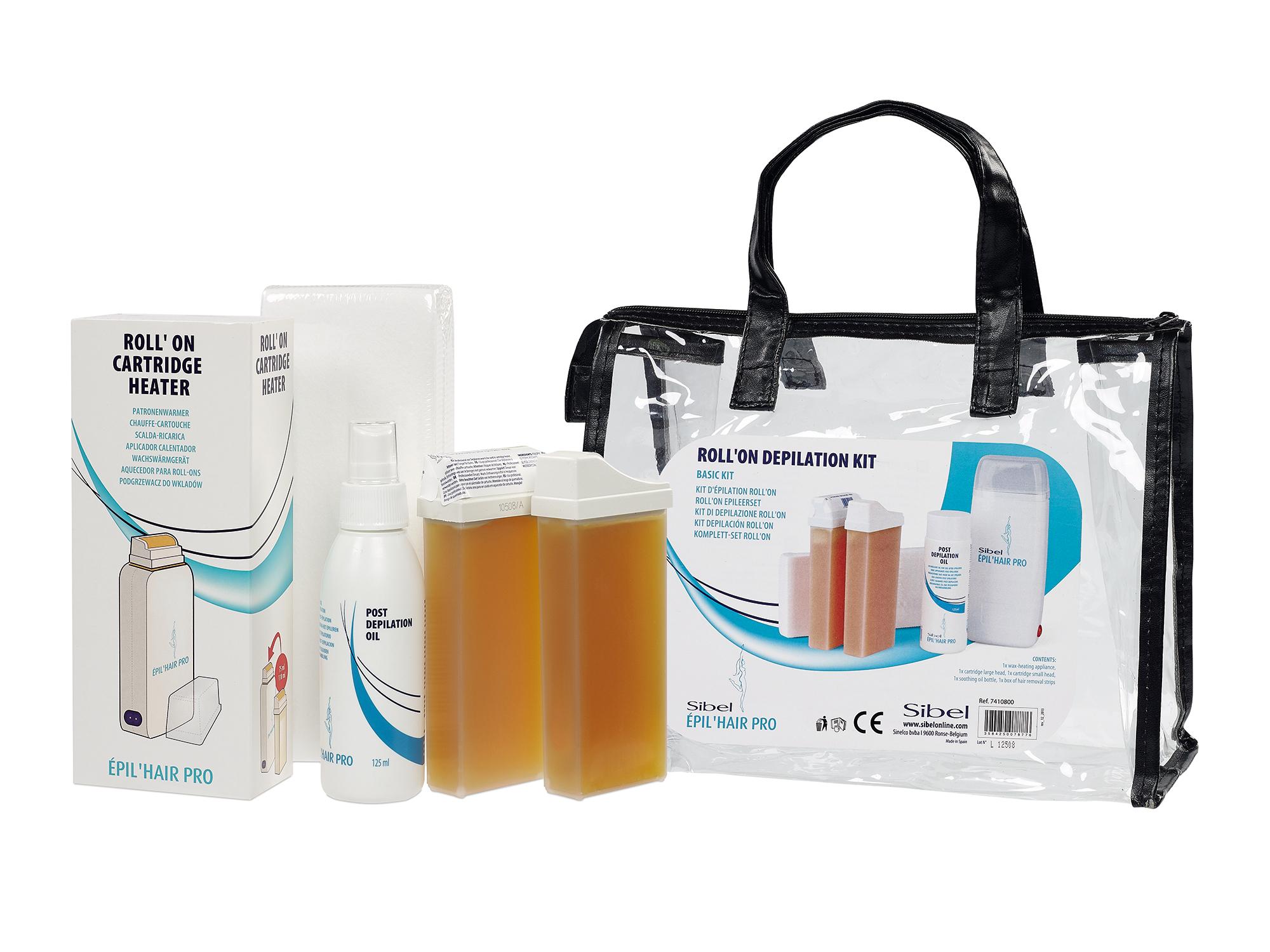 E-shop Depilačná sada pre normálnu pokožku Sibel Basic Kit (7410800) + darček zadarmo