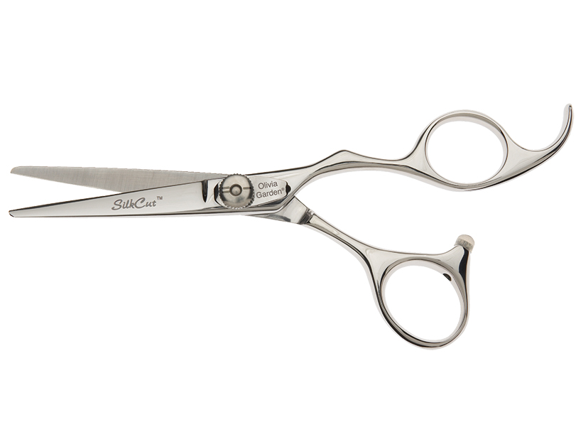 E-shop Kadernícke nožnice Olivia Garden SilkCut Shear 5,5" - strieborné (5.50) + darček zadarmo
